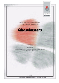 Ghostbusters - Partitur