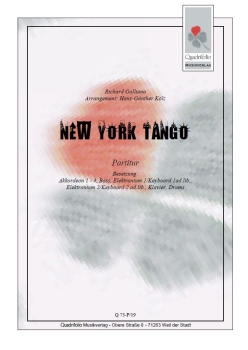 New York Tango - Partitur