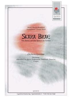 Skara Brae - Partitur